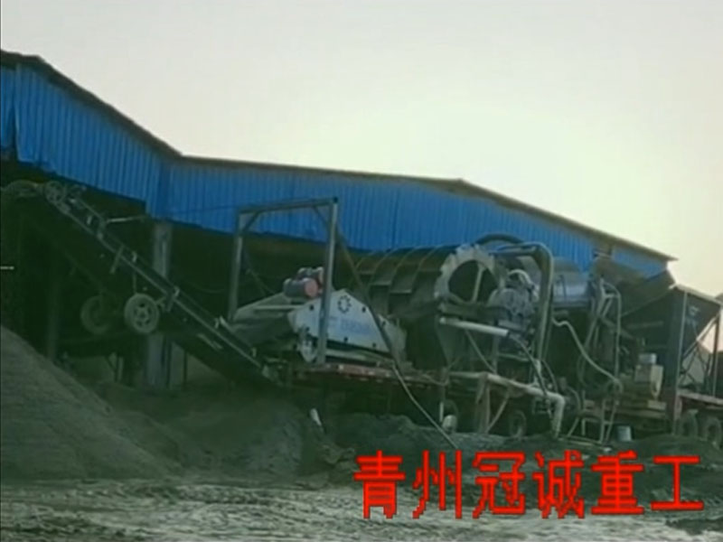 石粉洗沙機－洗石粉設備移動式還是固定式好？移動石粉洗砂機價格